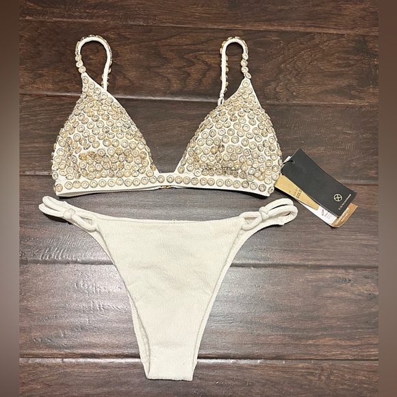 Vix Other - Vix Swimwear Embellished Bikini Set